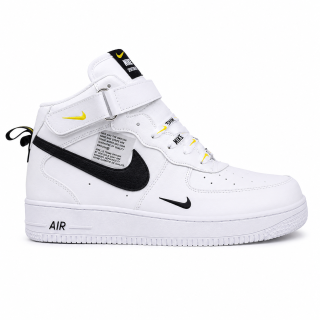 BOTA AF1 BLANCO NEGRO-L