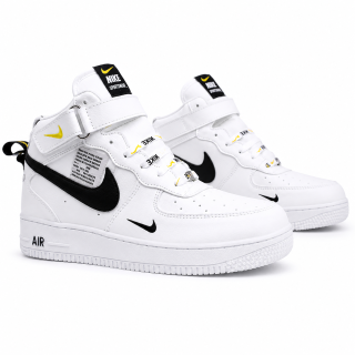 BOTA AF1 BLANCO NEGRO-L