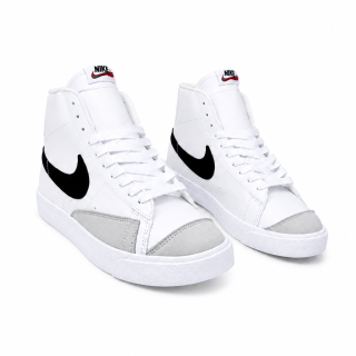 BLAZER BOTA BLANCO NEGRO