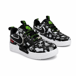 AF1 NEGRO SUBLIMADO