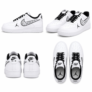 AF1 JUST DO IT BLANCO NEGRO