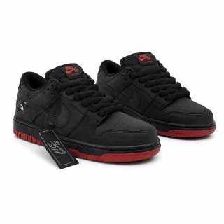 DUNK NEGRO ROJO