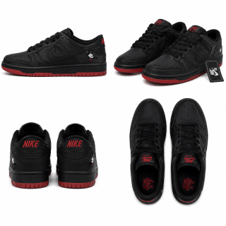 DUNK NEGRO ROJO