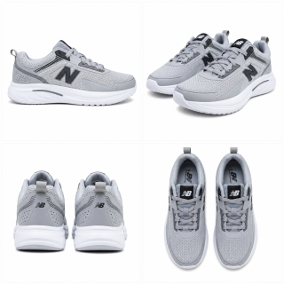NEW BALANCE GRIS NEGRO
